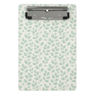 Eucalyptus Botanical Pattern Mini Clipboard
