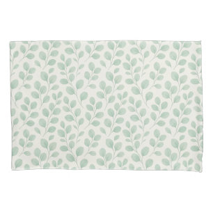 Eucalyptus Botanical Pattern Pillowcase