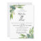 Eucalyptus Botanical Wedding Invitation