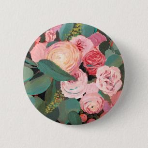 Eucalyptus Bouquet 6 Cm Round Badge