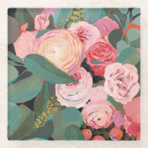 Eucalyptus Bouquet Glass Coaster