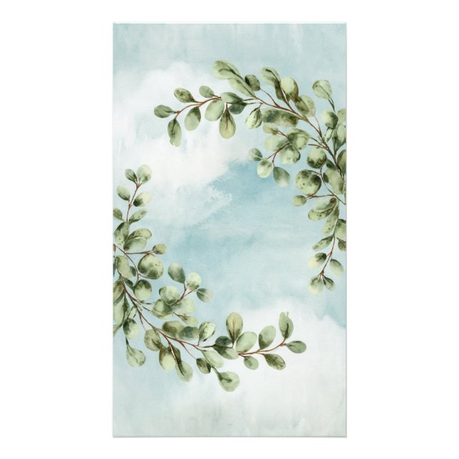 eucalyptus branch photo print (Front)