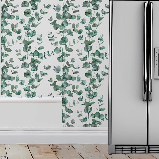 Eucalyptus Branches Green Leaves Botanical  Wallpaper (Creator Uploaded)