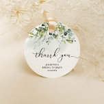 Eucalyptus bridal shower favour tag<br><div class="desc">Eucalyptus bridal shower favour tag
Matching items available.</div>