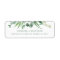Eucalyptus Envy Botanical Return Address |