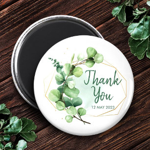 Eucalyptus event aesthetic green bridal shower ma magnet