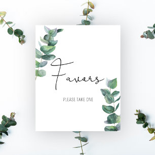 Eucalyptus - Favours, please take one poster