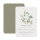 Eucalyptus Fern Foliage Cross Memorial Service