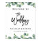 Eucalyptus Foliage Wedding Welcome