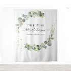 Eucalyptus Future Mrs. Photo Booth Backdrop