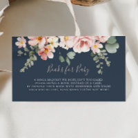 Eucalyptus Garden Floral Baby Shower Book Request