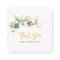 Eucalyptus Gold Hand-Lettered Wedding Thank Mini