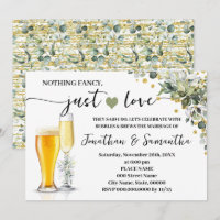 Eucalyptus Gold Nothing Fancy Just Love Elopement