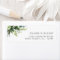 Eucalyptus Green Foliage Return Address