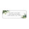 Eucalyptus Green Foliage Return Address Label