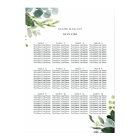 Eucalyptus Green Foliage Wedding Seating Chart