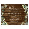 Eucalyptus Green Rustic Wood Wedding Welcome Sign