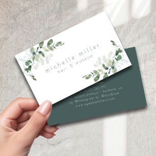 Eucalyptus Greenery  Business Card