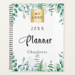 Eucalyptus greenery business logo 2026 planner
