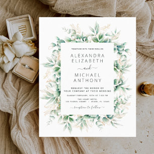Eucalyptus Greenery Elegant Wedding