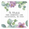Eucalyptus Greenery Floral Return Address Label