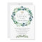 Eucalyptus Greenery Foliage Wreath Cross Baptism