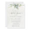 Eucalyptus Greenery Gold Leaves Bridal Shower