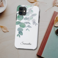 Eucalyptus Greenery Personalised Name 