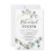 Eucalyptus Greenery Rehearsal Dinner Invite Card