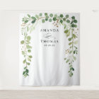 Eucalyptus Greenery Wedding Arch Backdrop