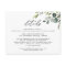 Eucalyptus Greenery Wedding Details Horizontal