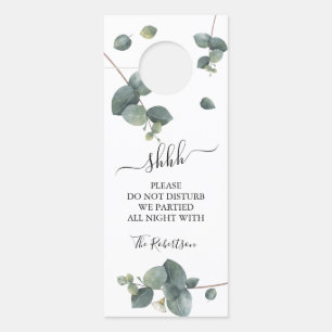 Eucalyptus Greenery Wedding Door Hanger