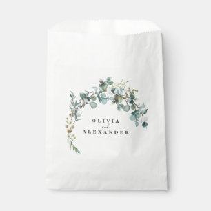 Eucalyptus Greenery Wedding Favour Bag