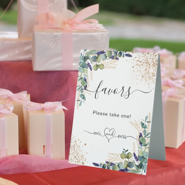 Eucalyptus greenery wedding favours guests (Creator Uploaded)