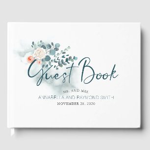 Eucalyptus Greenery Wedding Guest Book