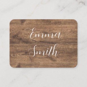 Eucalyptus Greenery Wedding Place Card Rustic