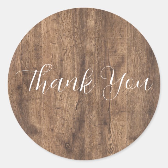Eucalyptus Greenery Wedding Sticker | Rustic (Front)