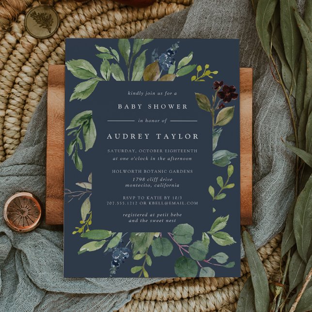 Eucalyptus Grove Baby Shower Invitation (Creator Uploaded)