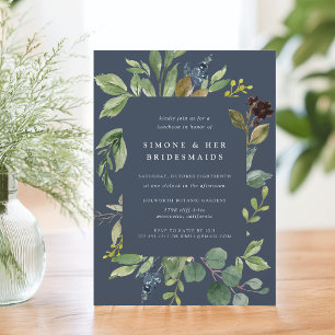 Eucalyptus Grove Bridesmaids Luncheon Invitation