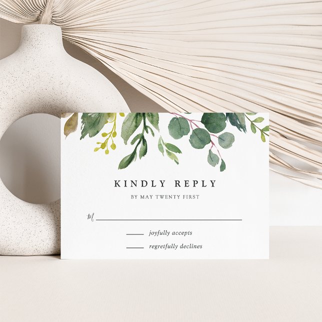 Eucalyptus Grove RSVP Card (Creator Uploaded)