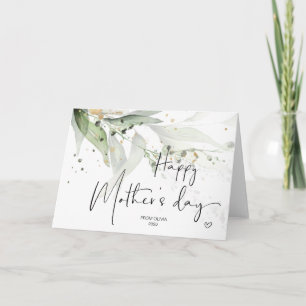 Eucalyptus Happy Mother's Day Gift From Daughter Card