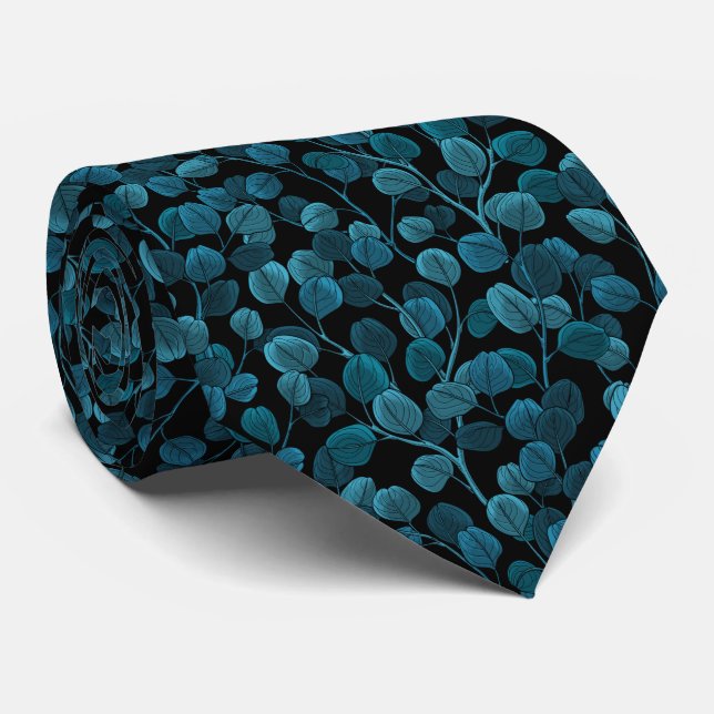 Eucalyptus in blue tie (Rolled)