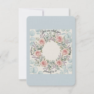 Eucalyptus Inspirational Greet Card