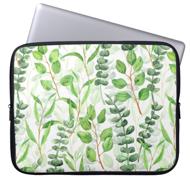 Eucalyptus Laptop Sleeve (Front)