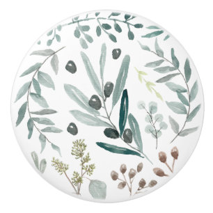 Eucalyptus Leaf Door/Drawer Knob