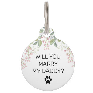 Eucalyptus Leaves And Funny Text Pet Tag