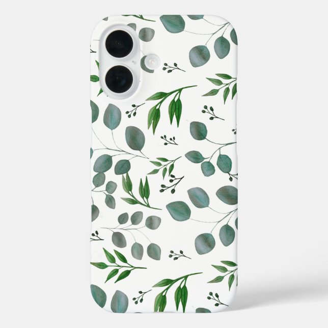 Eucalyptus leaves Case-Mate iPhone case (Back)