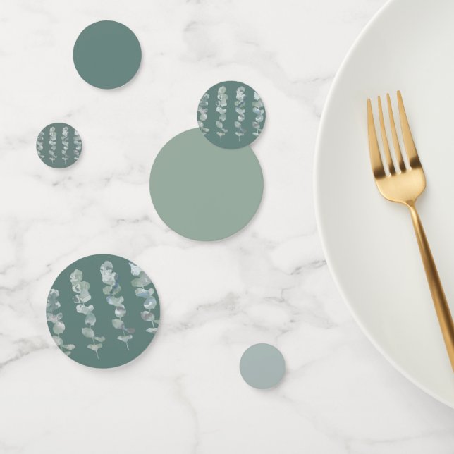 Eucalyptus Leaves  Confetti (Group)