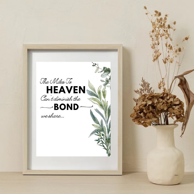 Eucalyptus Leaves In Love Memory  Poster (Creator Uploaded)