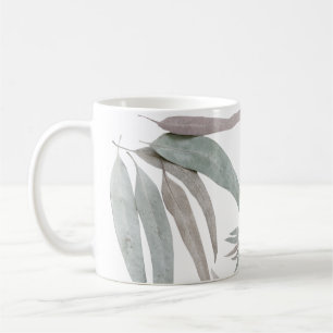 Eucalyptus Leaves Pattern Coffee Mug